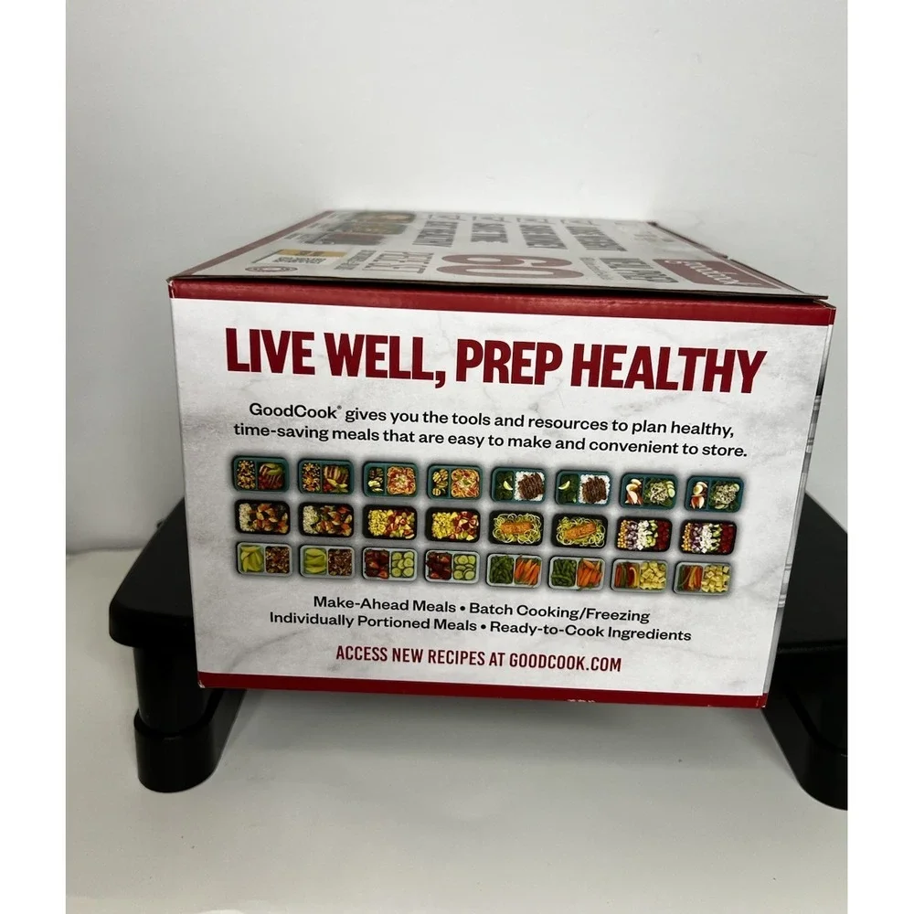 GoodCook Meal Prep Set 60 Pc‎ BPA Free Food Storage Containers NEW